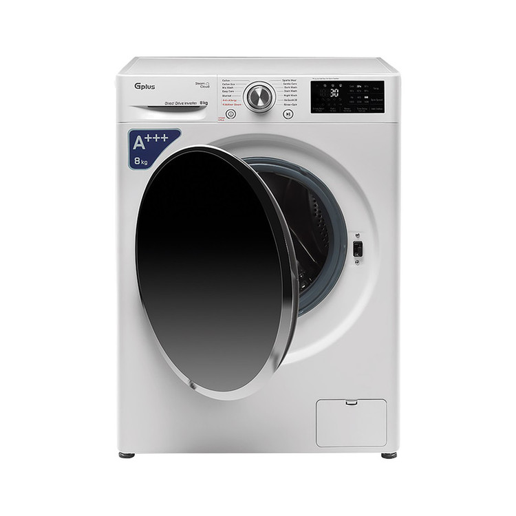 ماشین لباسشویی 8 کیلوگرم اتوماتیک جی پلاس مدل GWM-R808W