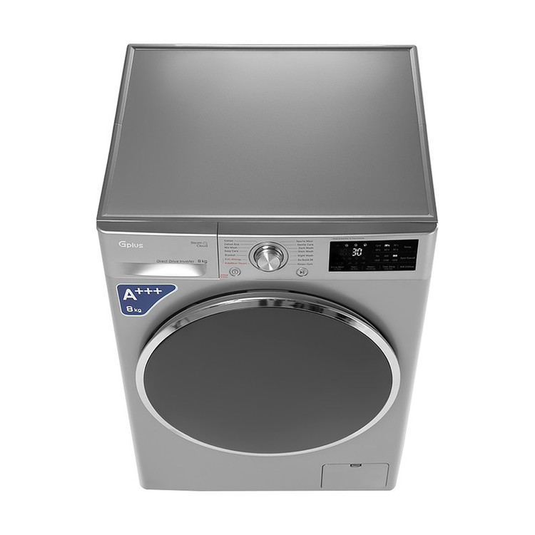 ماشین لباسشویی 8 کیلوگرم اتوماتیک جی پلاس مدل GWM-R808W