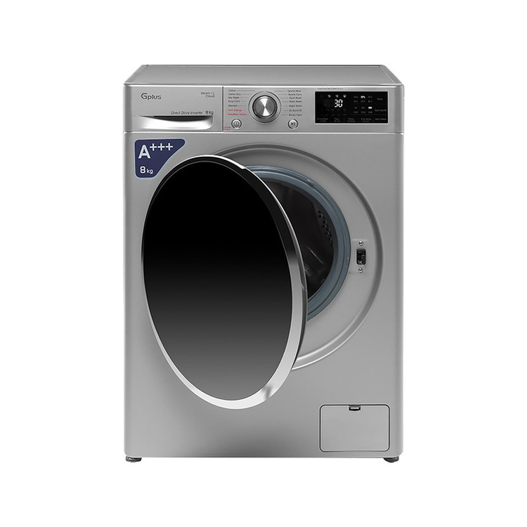 ماشین لباسشویی 8 کیلوگرم اتوماتیک جی پلاس مدل GWM-R808W