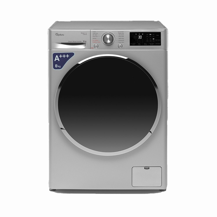 ماشین لباسشویی 8 کیلوگرم اتوماتیک جی پلاس مدل GWM-R808W