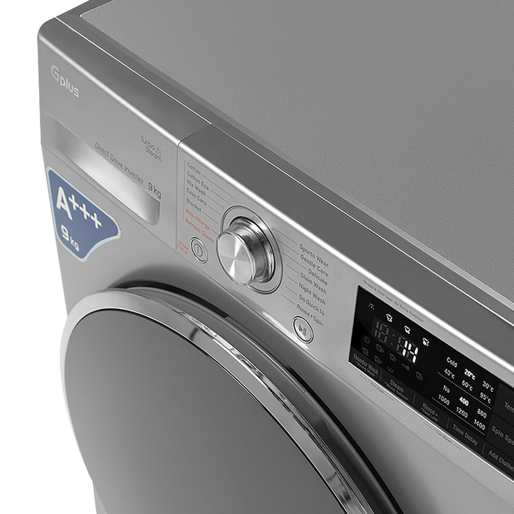 ماشین لباسشویی 9 کیلوگرم اتوماتیک جی پلاس مدل GWM-R909