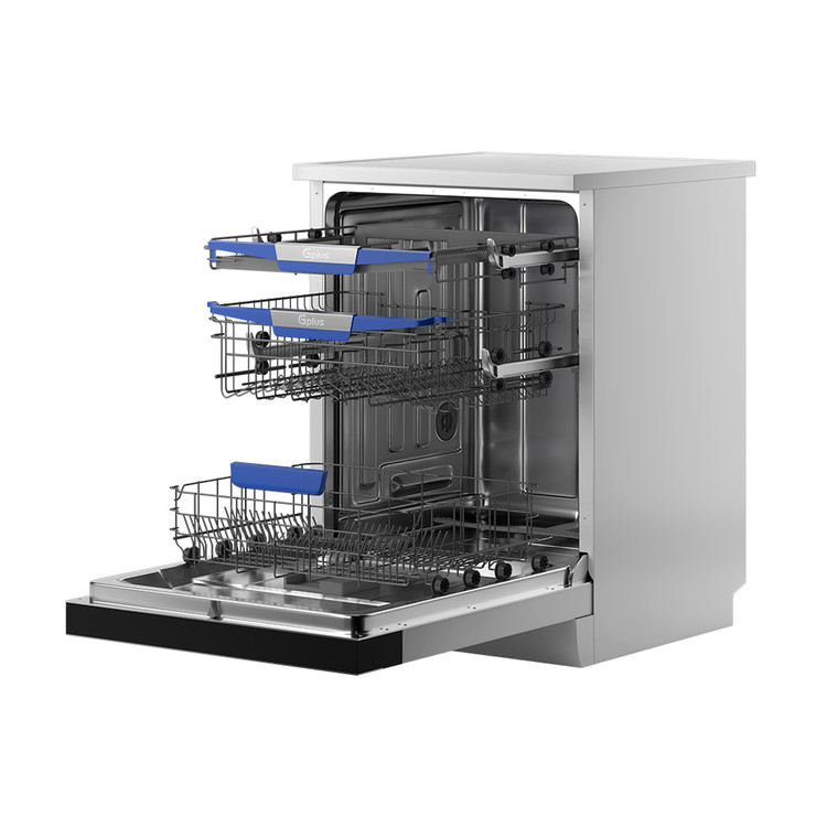 ظرفشویی 15 نفره جی پلاس مدل Rosette مدل GDW-R1599W.TL